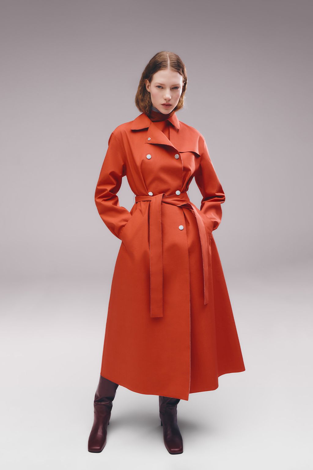 Fashion Week Paris Fall/Winter 2025 look 64 de la collection Longchamp womenswear