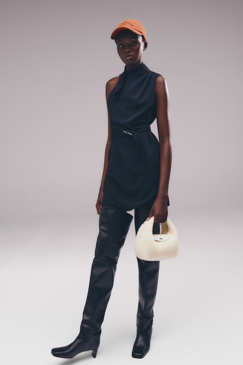 Fashion Week Paris Fall/Winter 2025 look 67 de la collection Longchamp womenswear