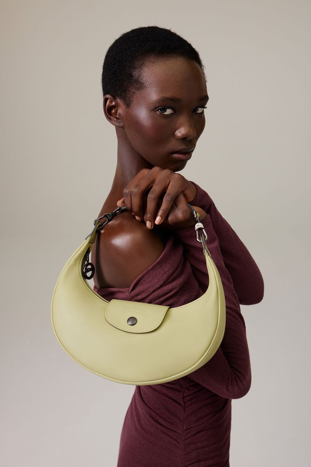 Fashion Week Paris Spring/Summer 2026 look 15 from the Longchamp collection womenswear