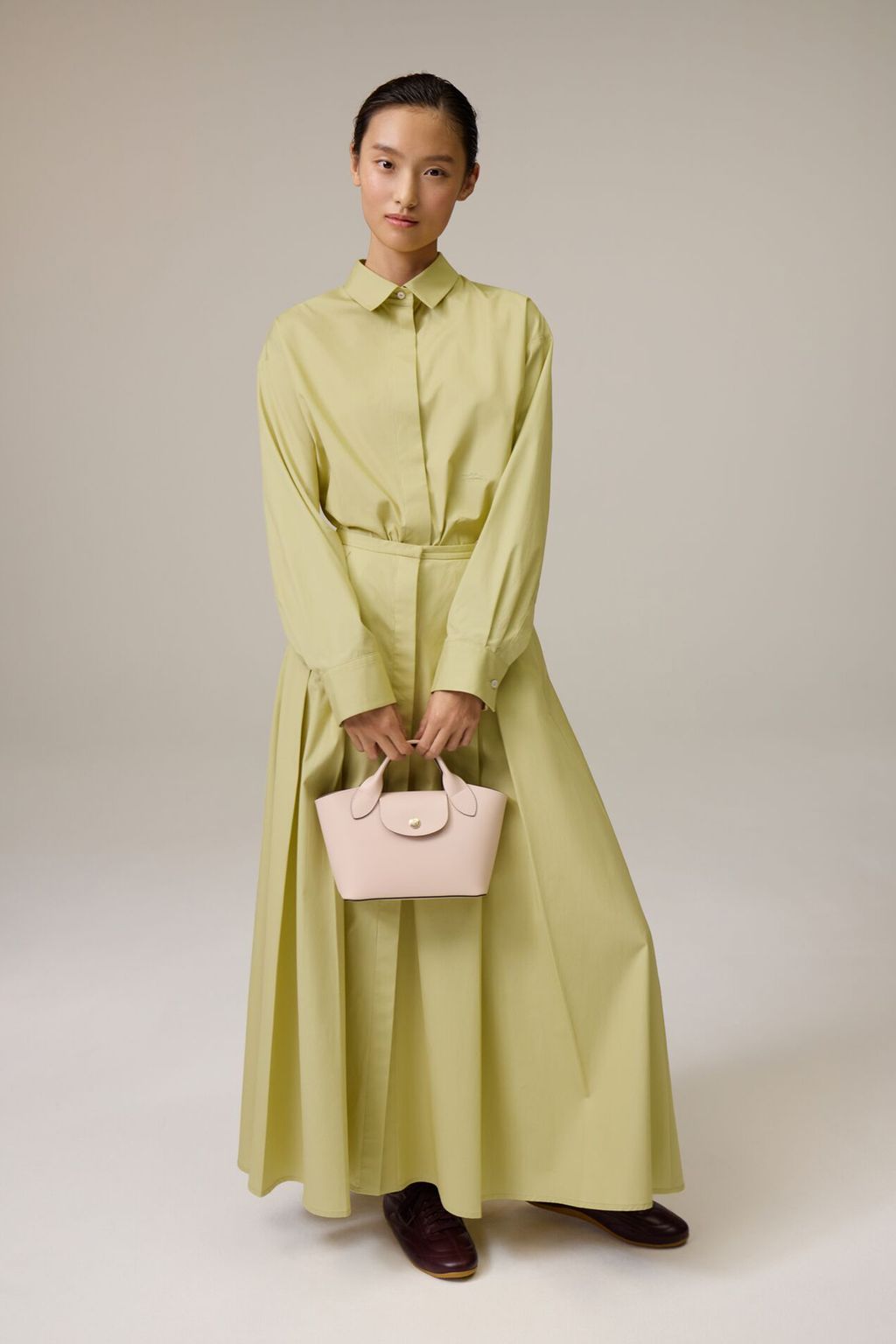 Fashion Week Paris Spring/Summer 2026 look 20 de la collection Longchamp womenswear