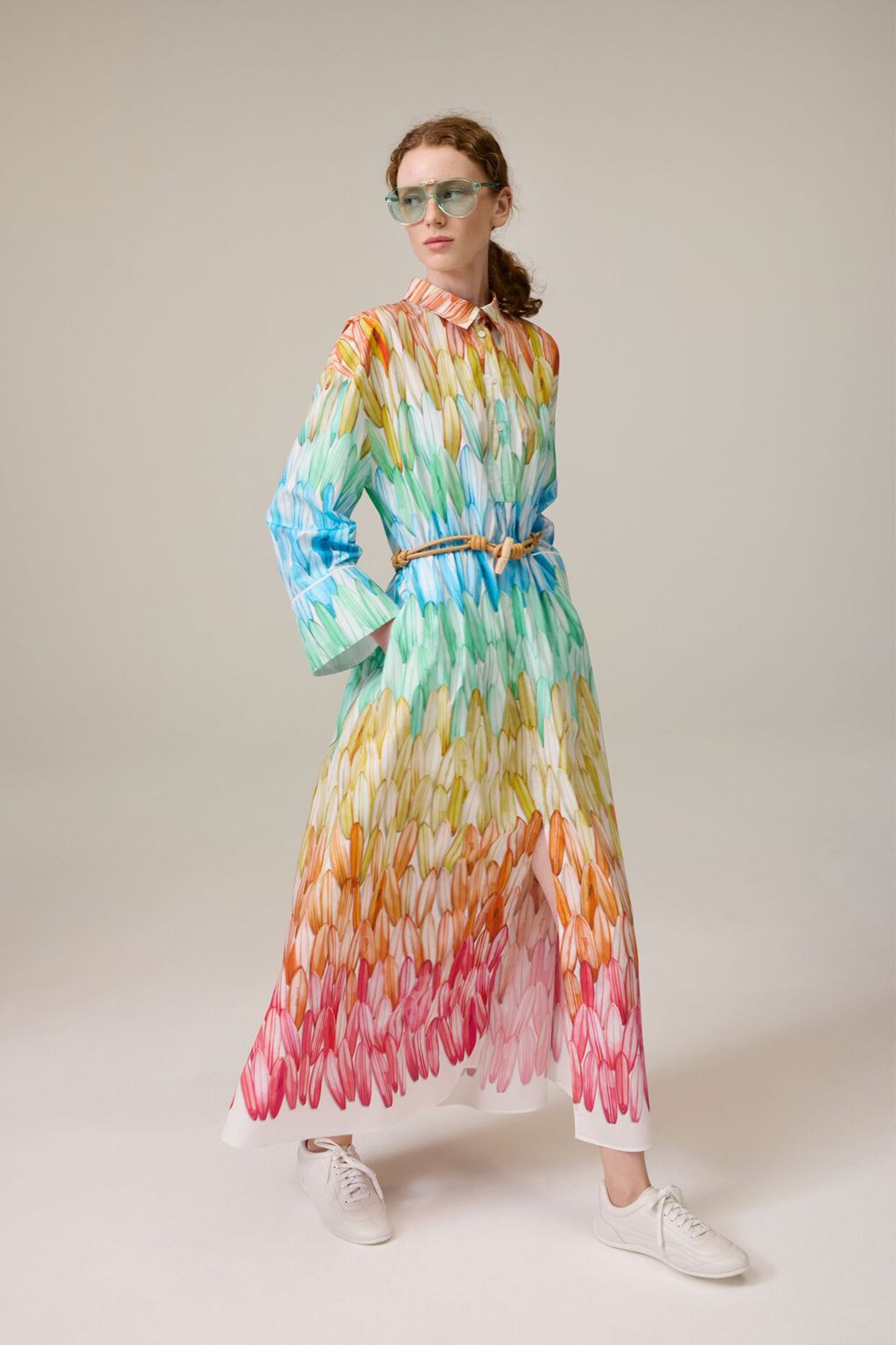 Fashion Week Paris Spring/Summer 2026 look 36 from the Longchamp collection 女装