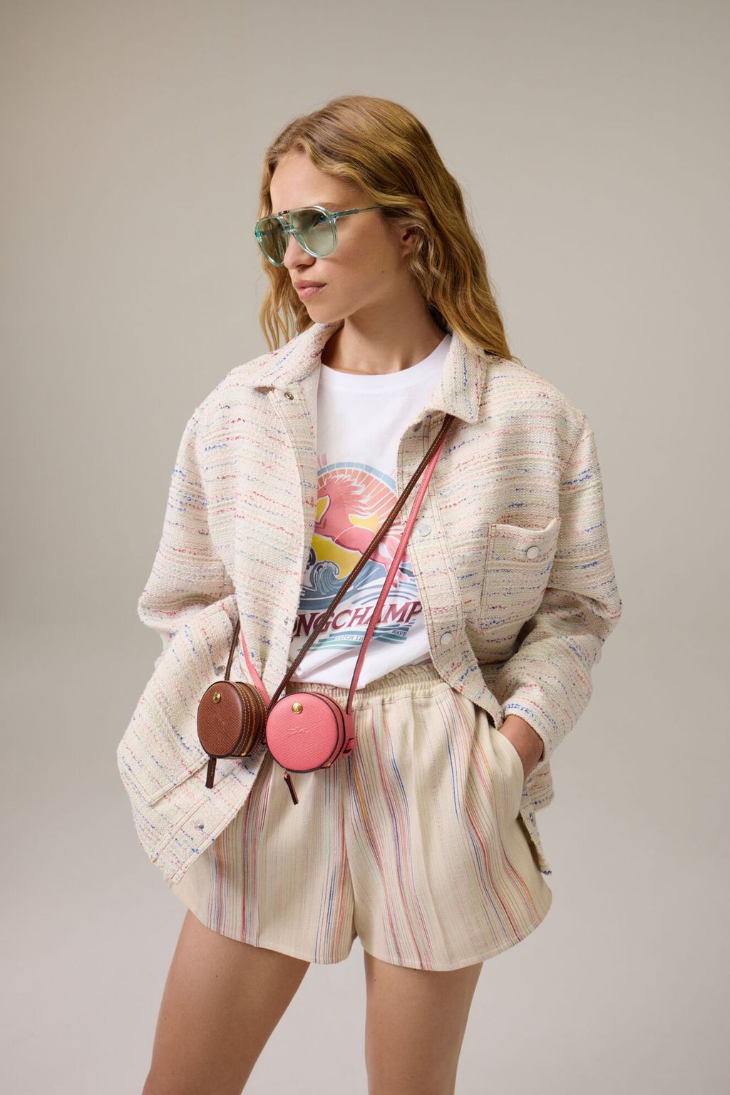 Fashion Week Paris Spring/Summer 2026 look 39 de la collection Longchamp womenswear