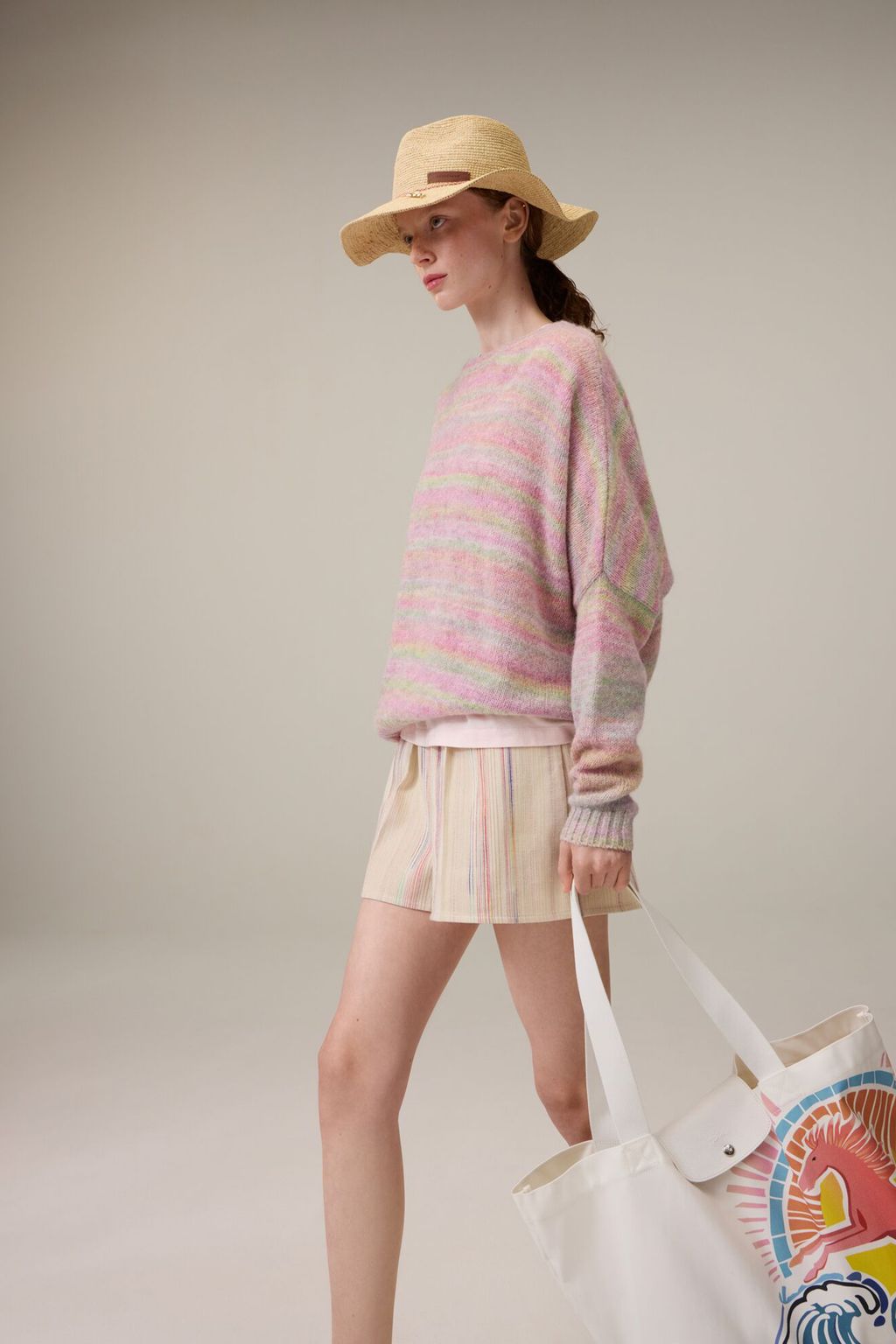 Fashion Week Paris Spring/Summer 2026 look 41 from the Longchamp collection womenswear