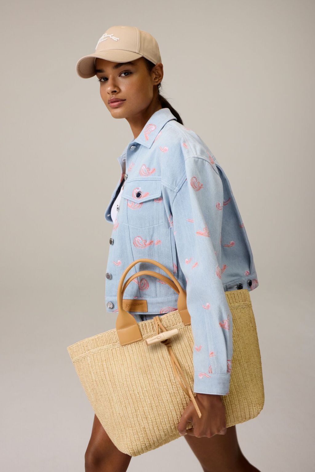 Fashion Week Paris Spring/Summer 2026 look 44 from the Longchamp collection 女装