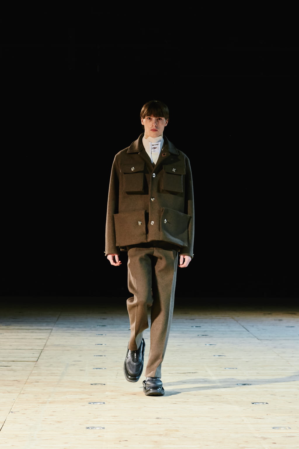 Fashion Week Paris Fall/Winter 2021 look 14 from the Botter collection menswear