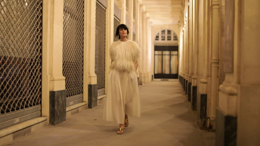 Fashion Week Paris Fall/Winter 2020 look 13 from the Christophe Josse collection 高级定制