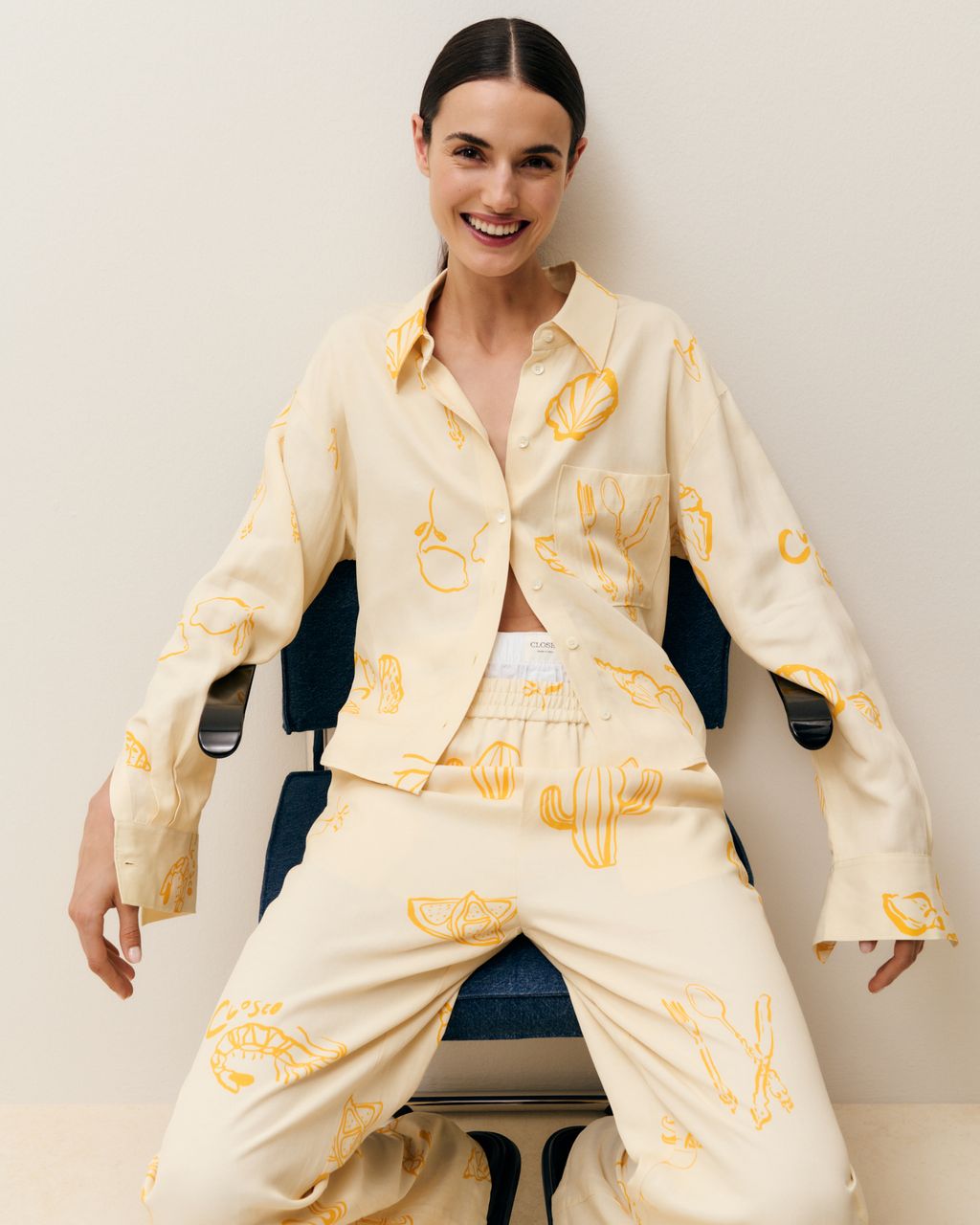 Fashion Week Paris Spring-Summer 2025 look 14 from the Closed collection womenswear