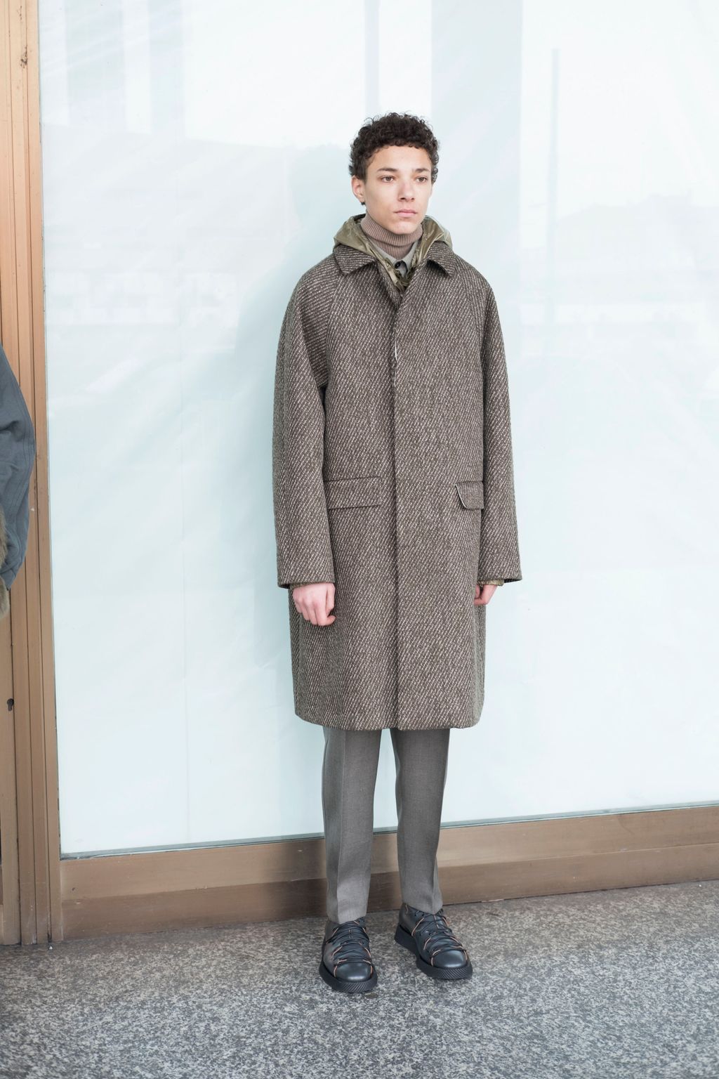 Fashion Week Paris Fall/Winter 2018 look 15 from the Jil Sander collection menswear