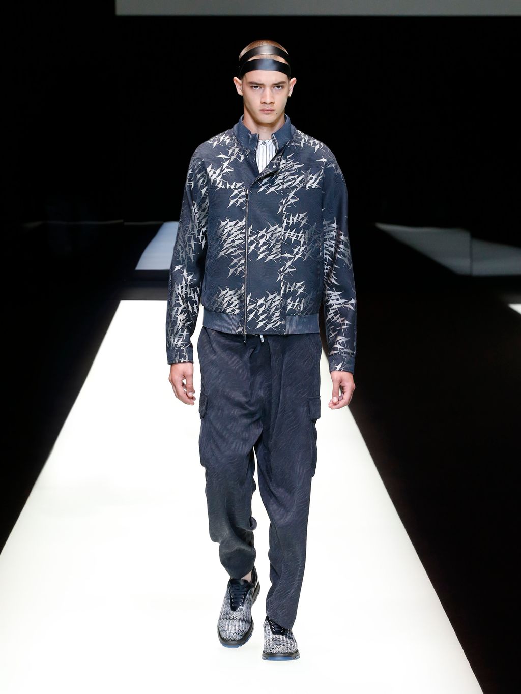 Fashion Week Milan Spring/Summer 2018 look 15 from the Emporio Armani collection menswear