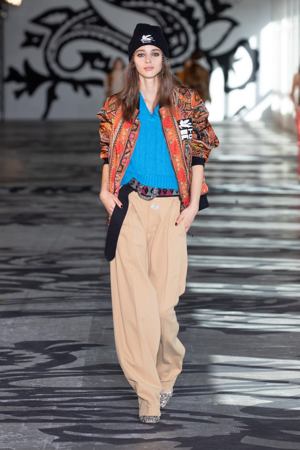 Fashion Week Milan Fall/Winter 2021 look 15 from the Etro collection womenswear