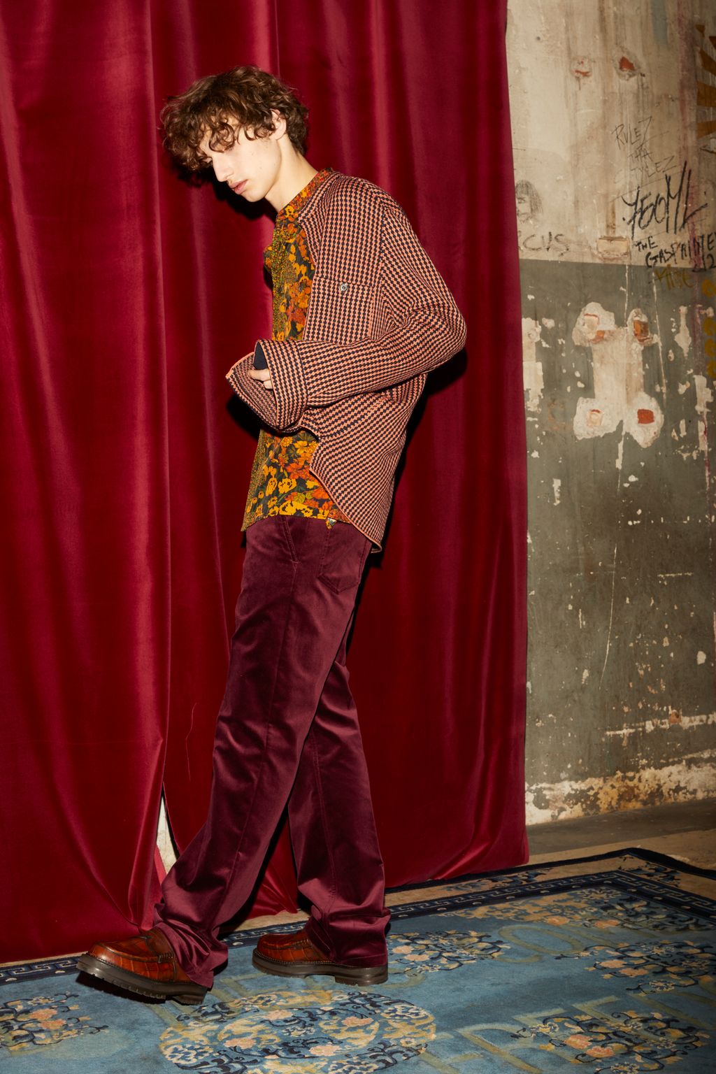 Fashion Week Milan Fall/Winter 2018 look 15 from the Missoni collection menswear