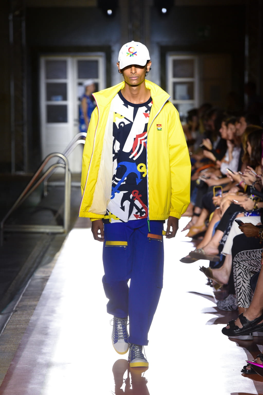 Fashion Week Milan Spring/Summer 2020 look 15 from the BENETTON x JEAN-CHARLES DE CASTELBAJAC collection 女装