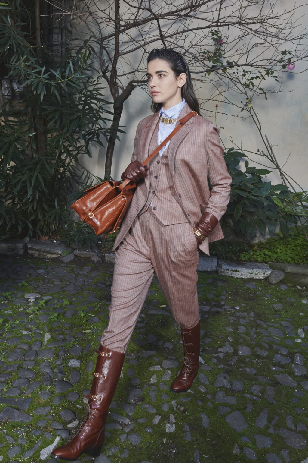 Fashion Week Milan Pre-Fall 2021 look 26 from the Giuliva Heritage collection womenswear