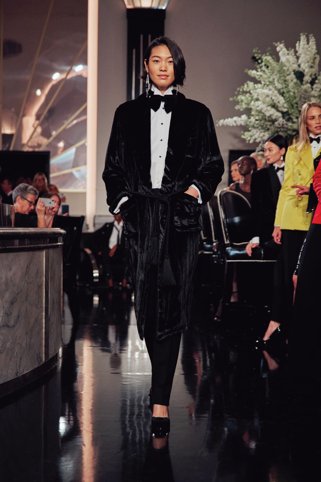 Fashion Week New York Fall/Winter 2019 look 15 from the Ralph Lauren collection womenswear