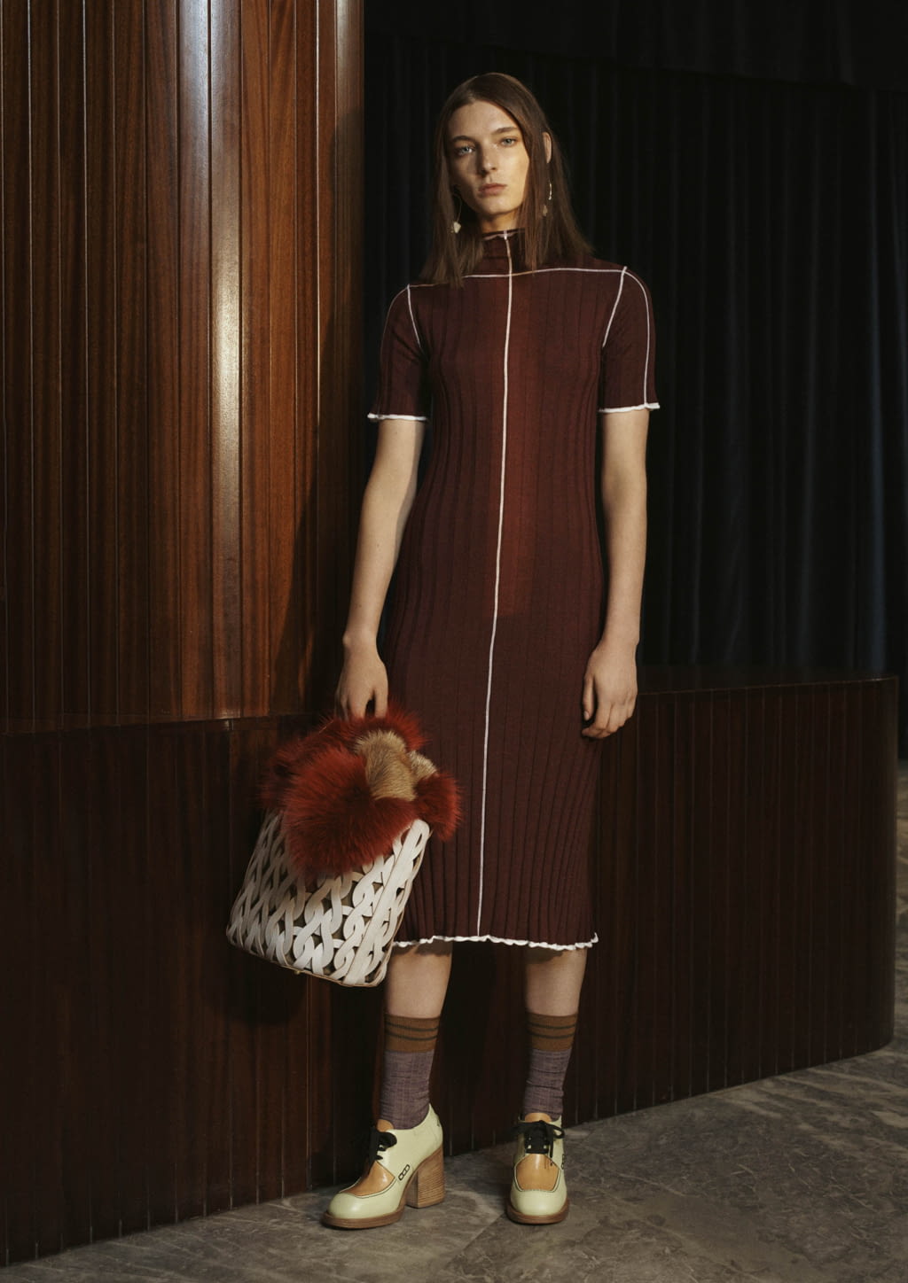 Fashion Week Milan Resort 2018 look 15 from the Marni collection 女装