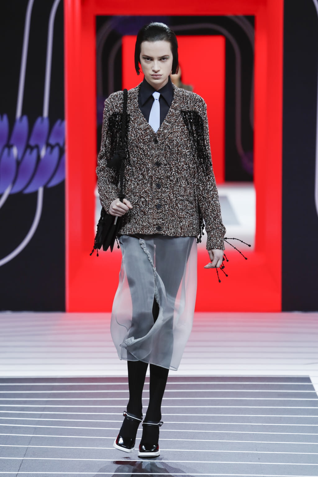 Fashion Week Milan Fall/Winter 2020 look 15 from the Prada collection 女装