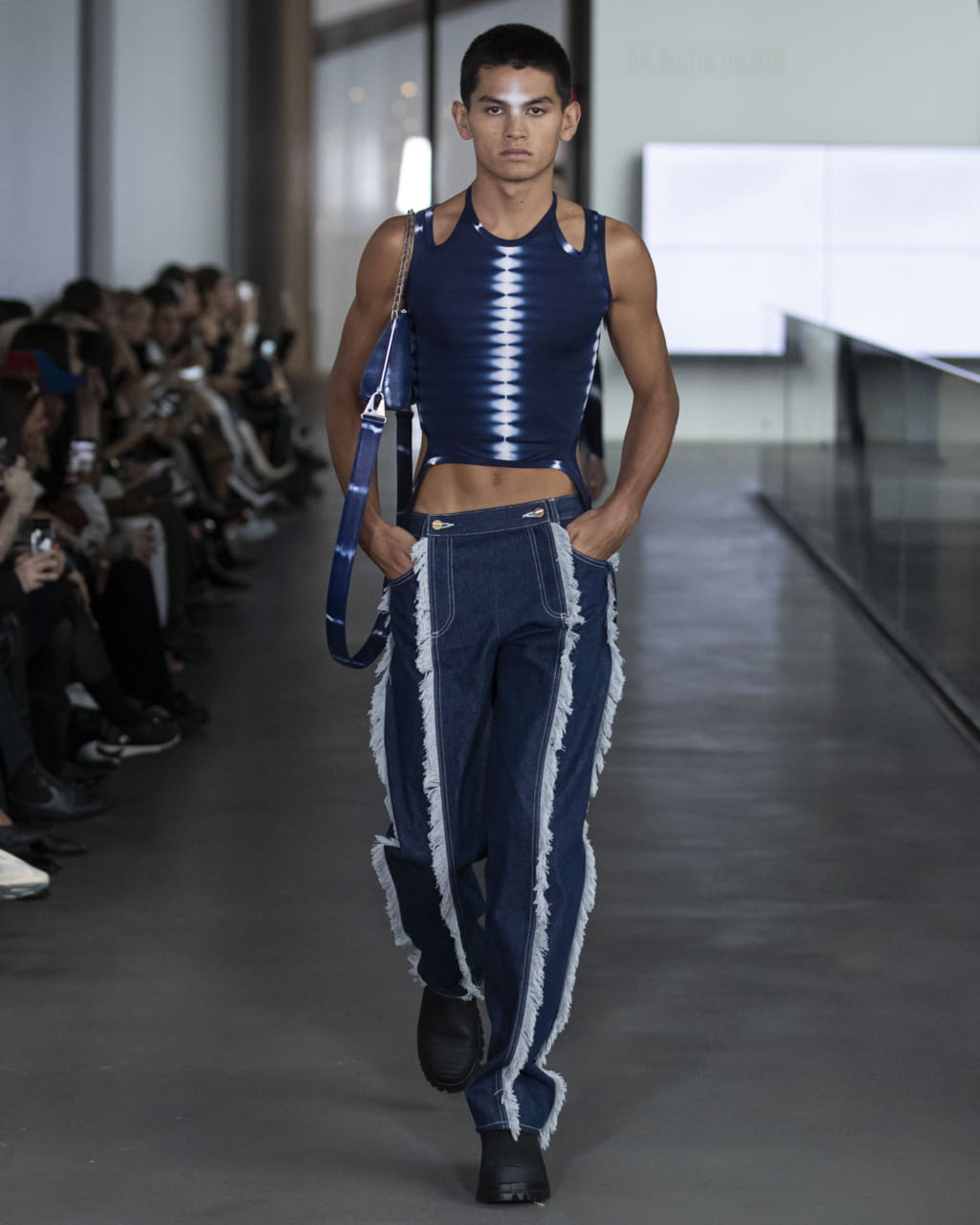 Fashion Week New York Fall/Winter 2020 look 15 de la collection Dion Lee womenswear