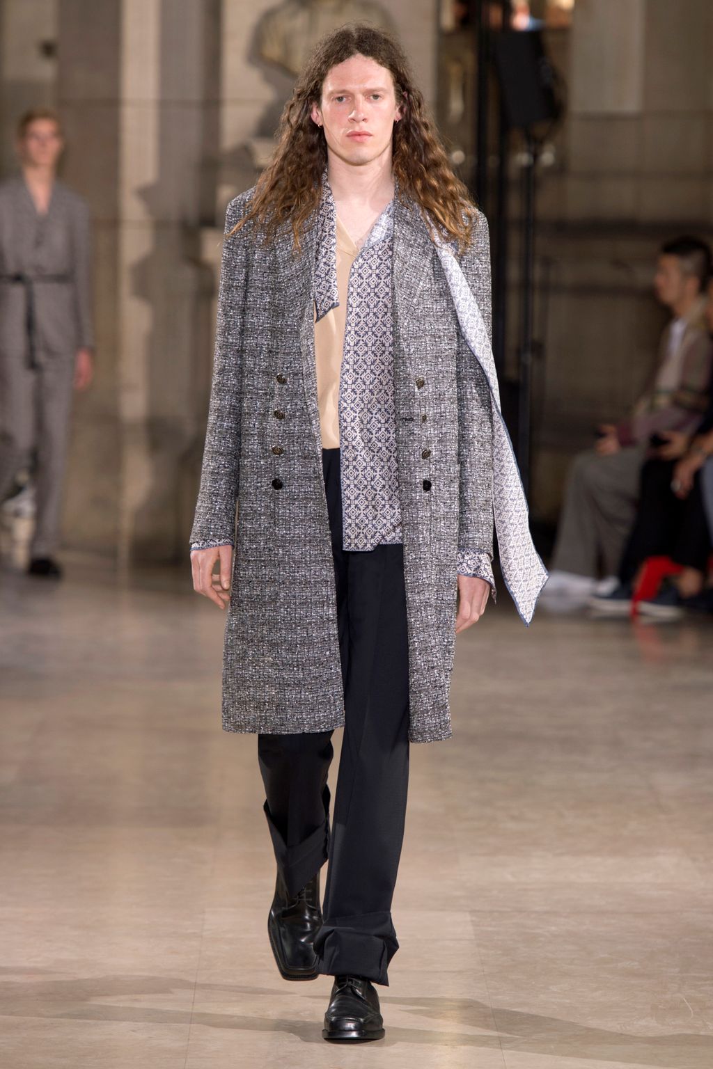 Fashion Week Paris Spring/Summer 2017 look 15 from the Maison Margiela collection 男装