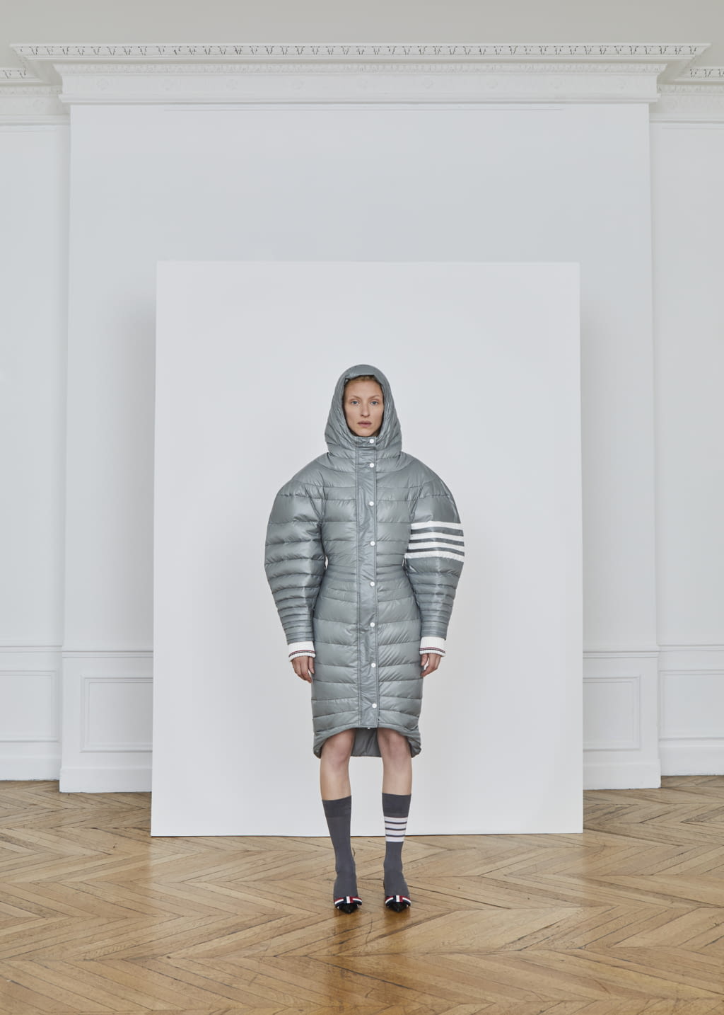 Fashion Week Paris Pre-Fall 2018 look 15 from the Thom Browne collection 女装