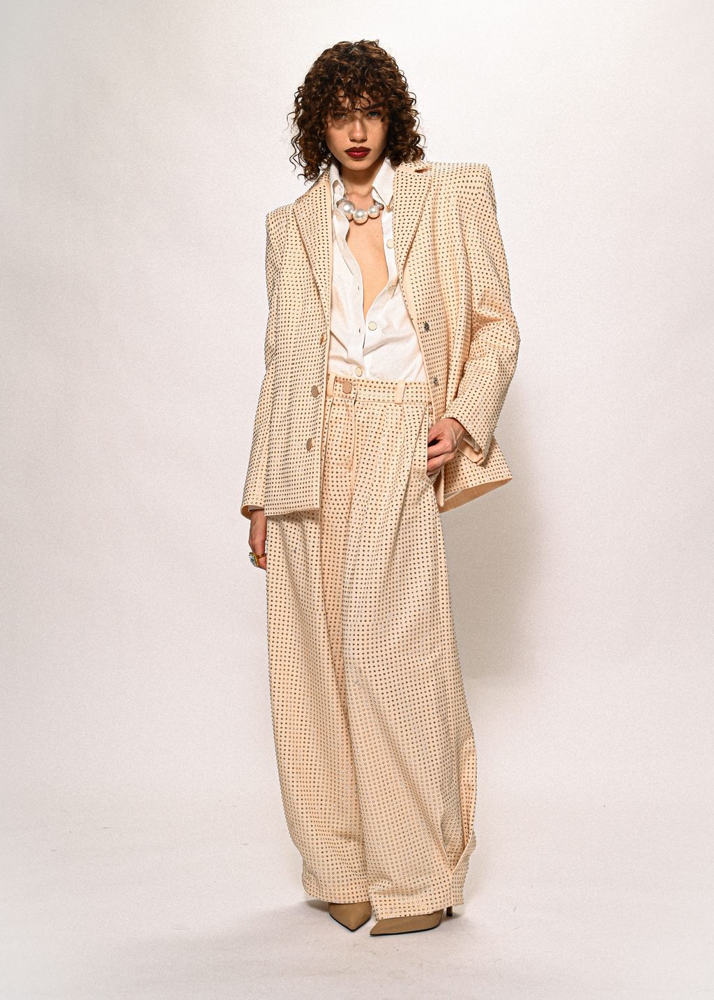 Fashion Week Paris Resort 2024 look 17 from the ROWEN ROSE collection womenswear