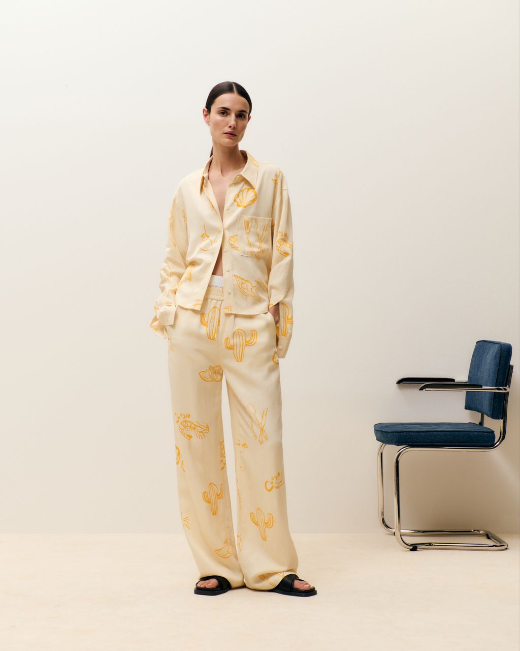 Fashion Week Paris Spring-Summer 2025 look 15 from the Closed collection womenswear