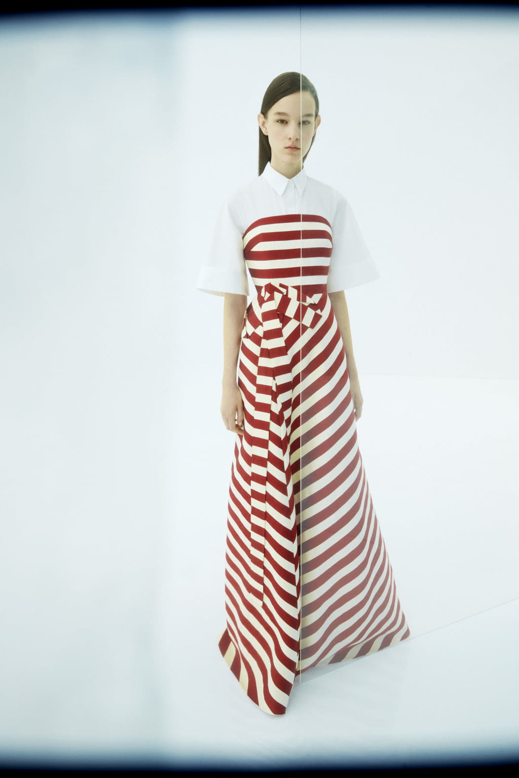 Fashion Week London Resort 2019 look 15 from the Delpozo collection womenswear