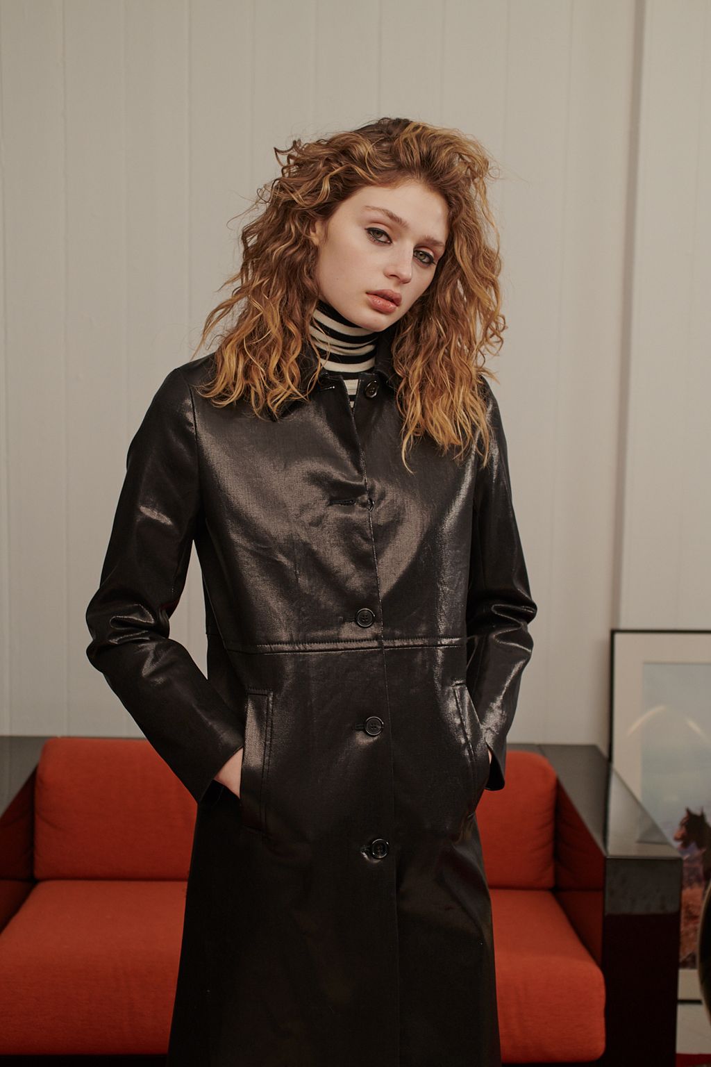 Fashion Week London Fall/Winter 2018 look 16 from the Bella Freud collection womenswear