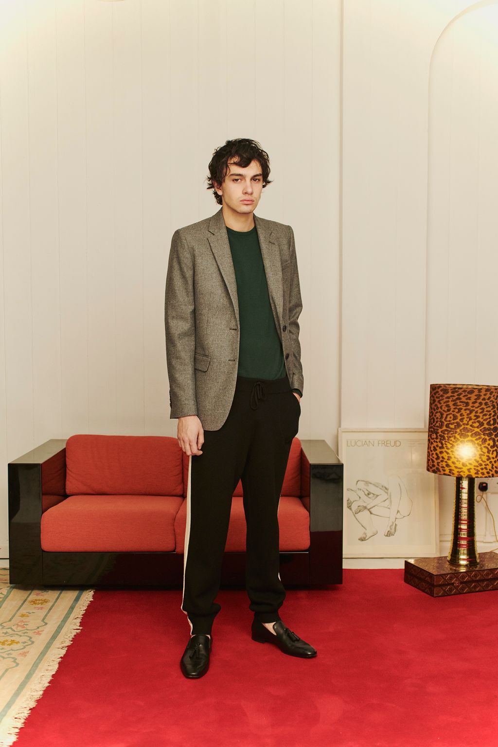Fashion Week London Fall/Winter 2018 look 16 from the Bella Freud collection menswear