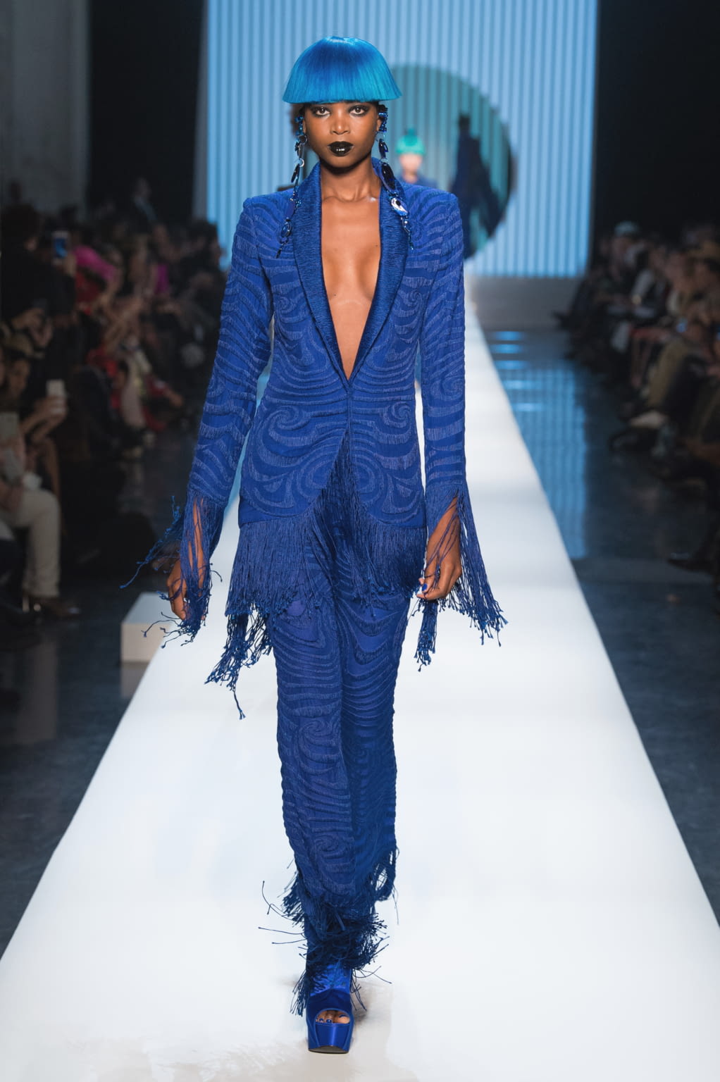 Fashion Week Paris Spring/Summer 2018 look 16 from the Jean Paul Gaultier collection couture
