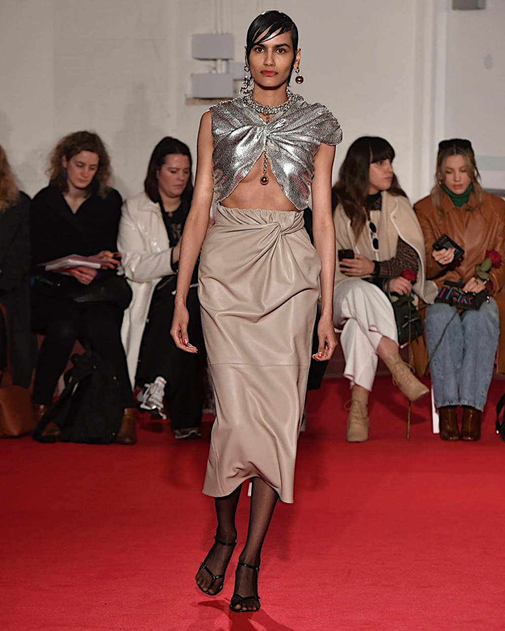 Fashion Week London Fall/Winter 2020 look 1 from the 16Arlington collection womenswear