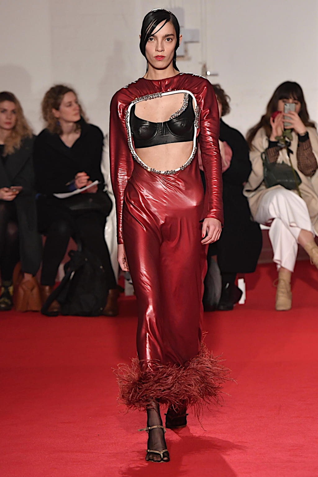 Fashion Week London Fall/Winter 2020 look 21 from the 16Arlington collection womenswear