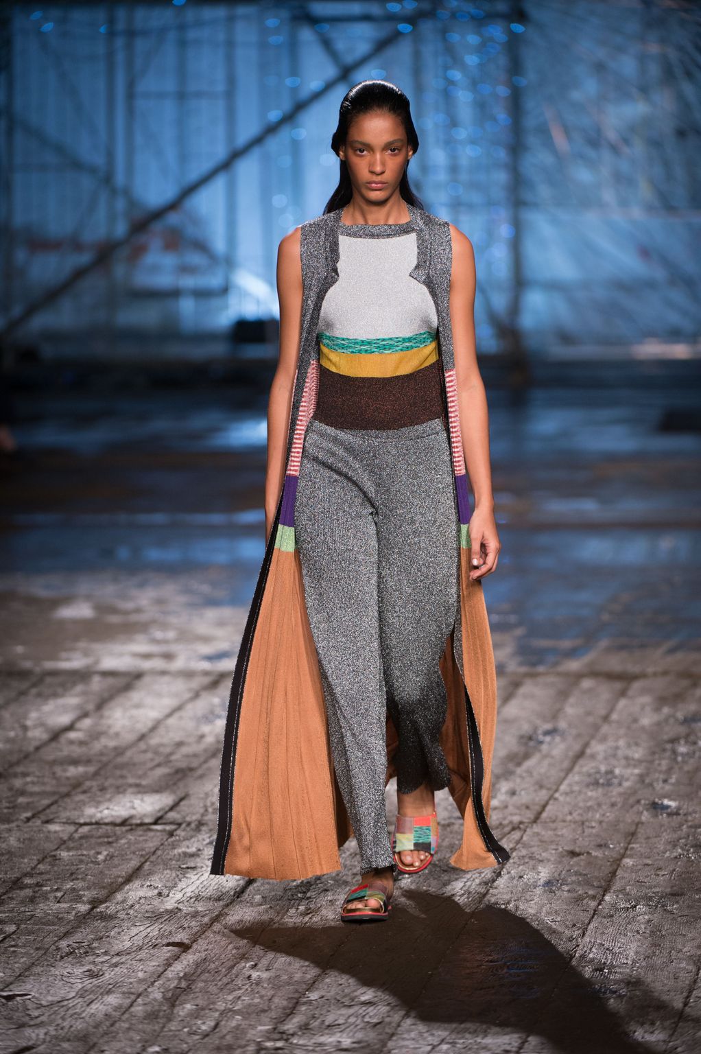 Fashion Week Milan Spring/Summer 2017 look 16 from the Missoni collection womenswear