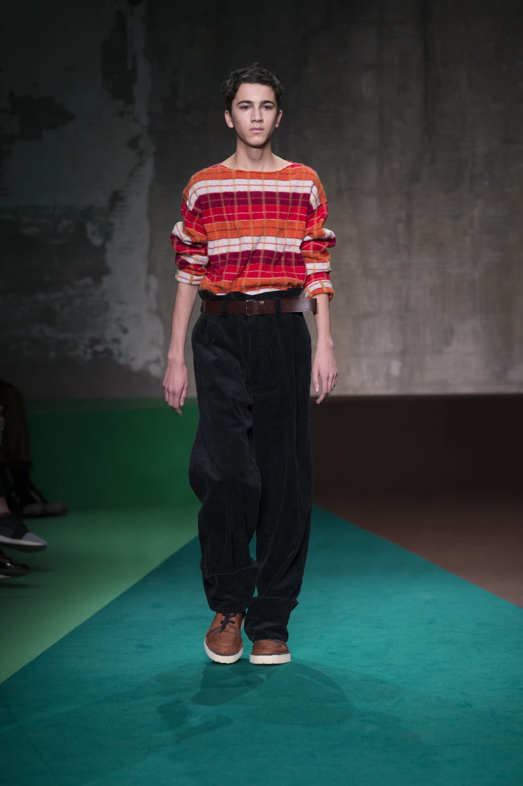 Fashion Week Milan Fall/Winter 2017 look 16 from the Marni collection 男装