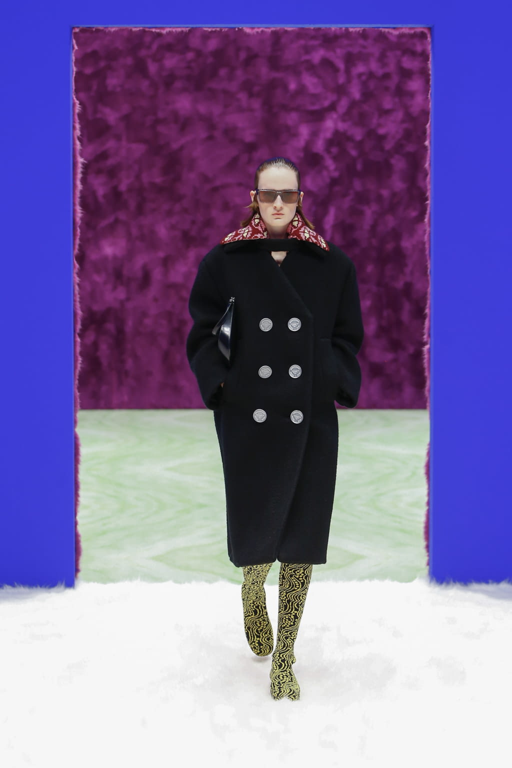 Fashion Week Milan Fall/Winter 2021 look 16 from the Prada collection womenswear