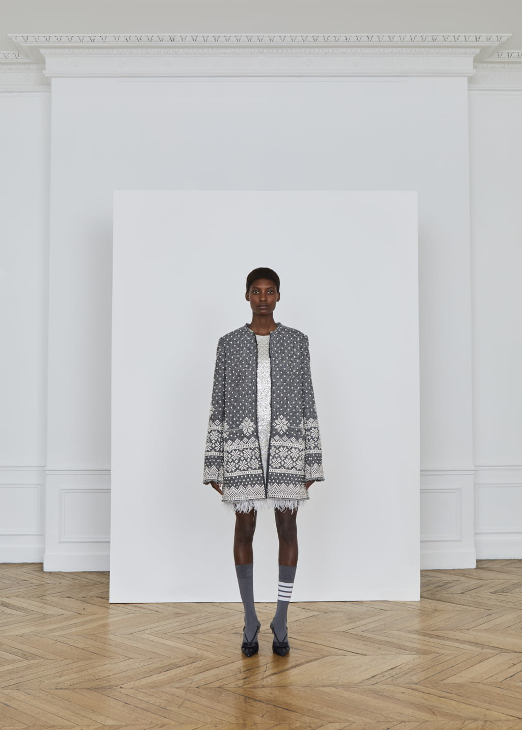Fashion Week Paris Pre-Fall 2018 look 16 from the Thom Browne collection womenswear