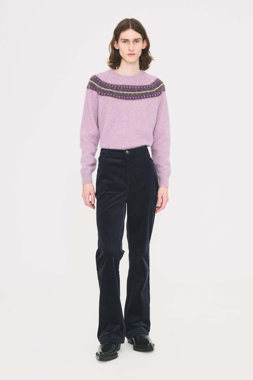 Fashion Week Paris Fall/Winter 2025 look 16 from the Antik Batik collection 男装