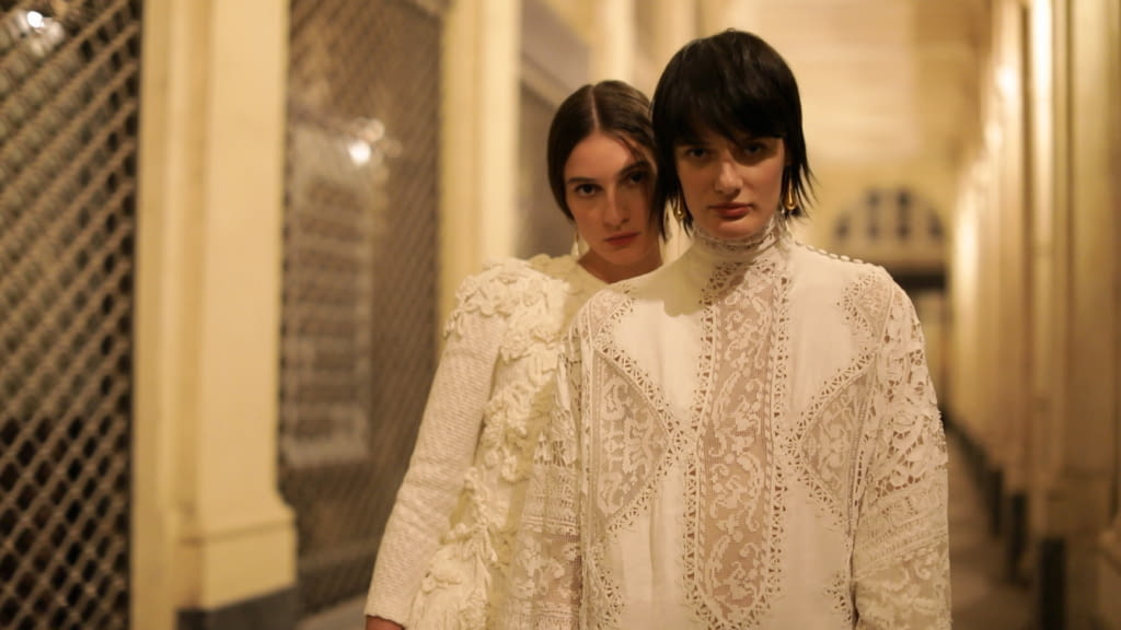 Fashion Week Paris Fall/Winter 2020 look 17 from the Christophe Josse collection couture