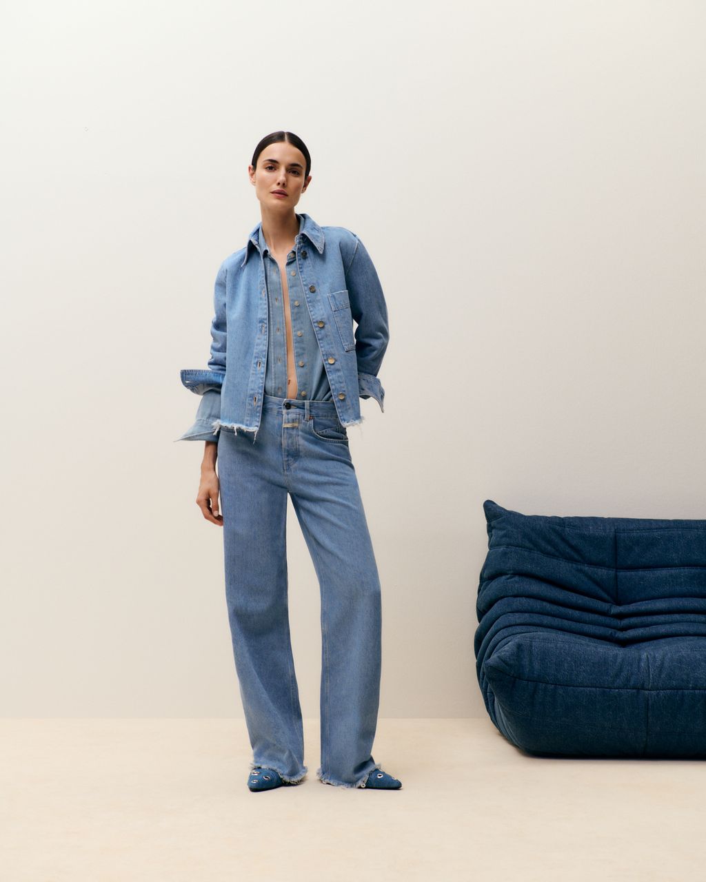 Fashion Week Paris Spring-Summer 2025 look 16 from the Closed collection womenswear