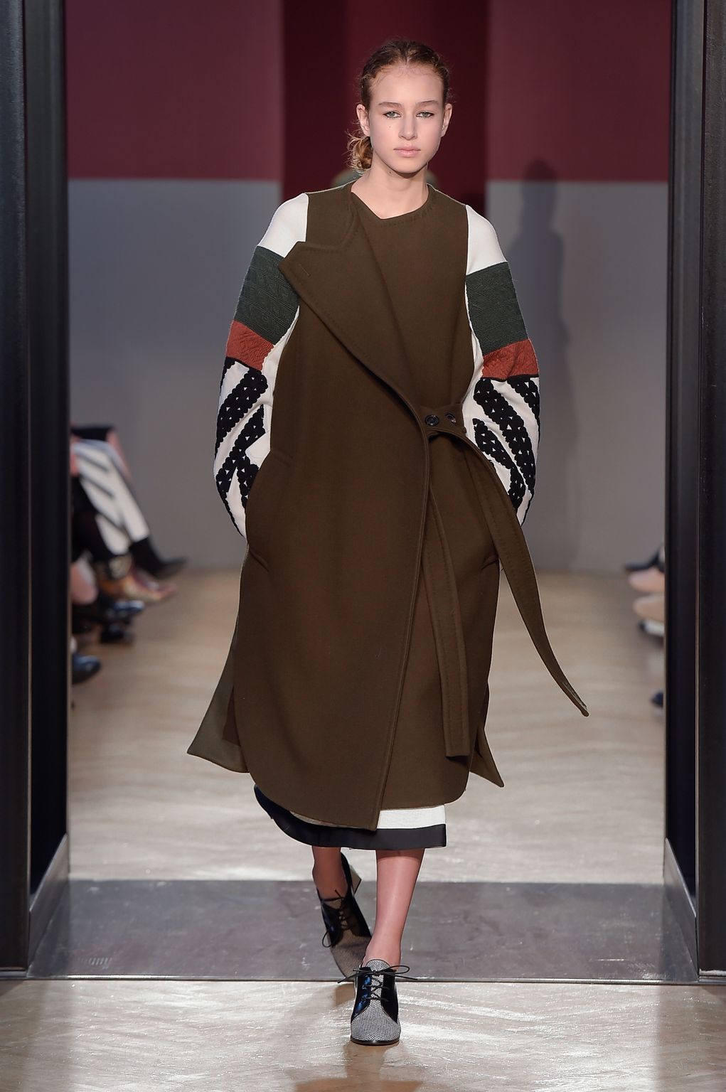 Fashion Week Milan Fall/Winter 2016 look 17 from the Sportmax collection womenswear
