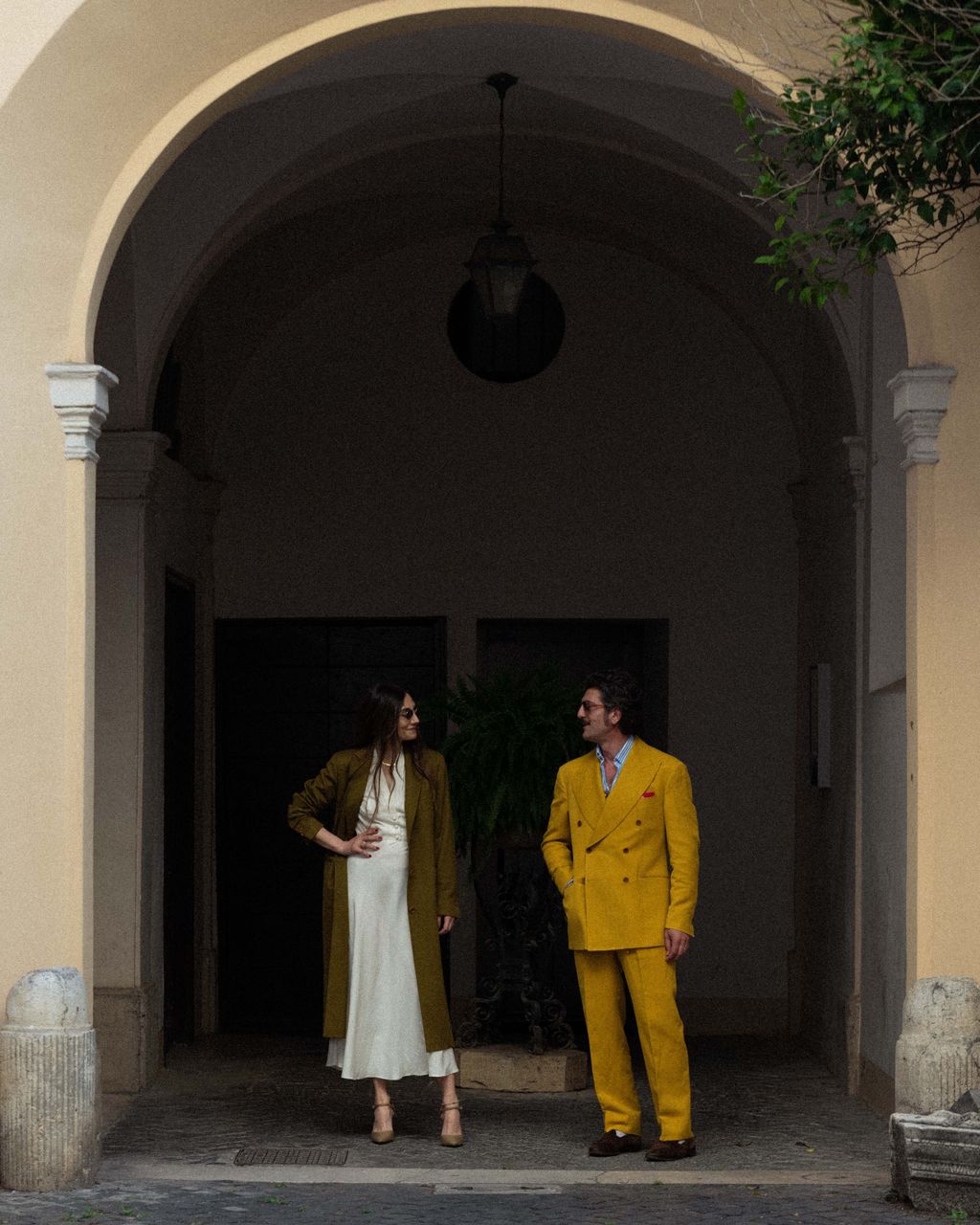 Fashion Week Milan Spring/Summer 2024 look 17 de la collection Giuliva Heritage menswear