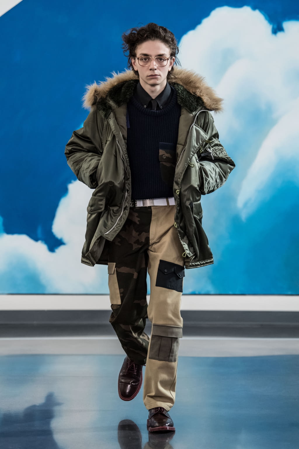 Fashion Week Milan Fall/Winter 2018 look 17 from the Gosha Rubchinskiy collection menswear