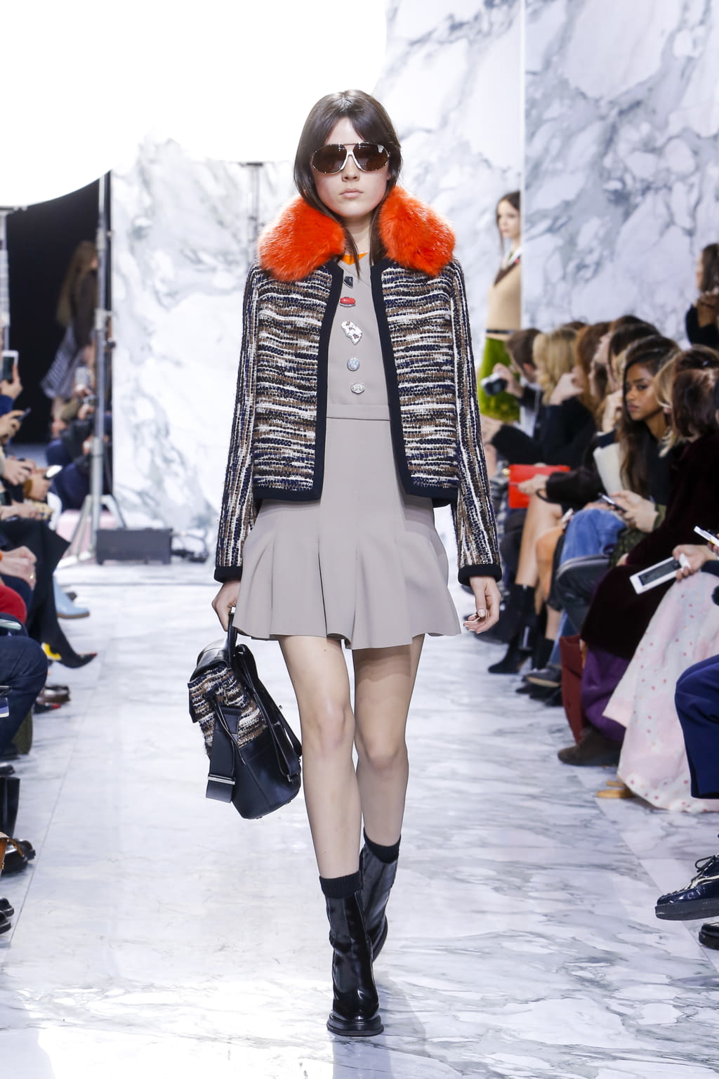 Fashion Week Paris Fall/Winter 2016 look 17 from the Carven collection womenswear