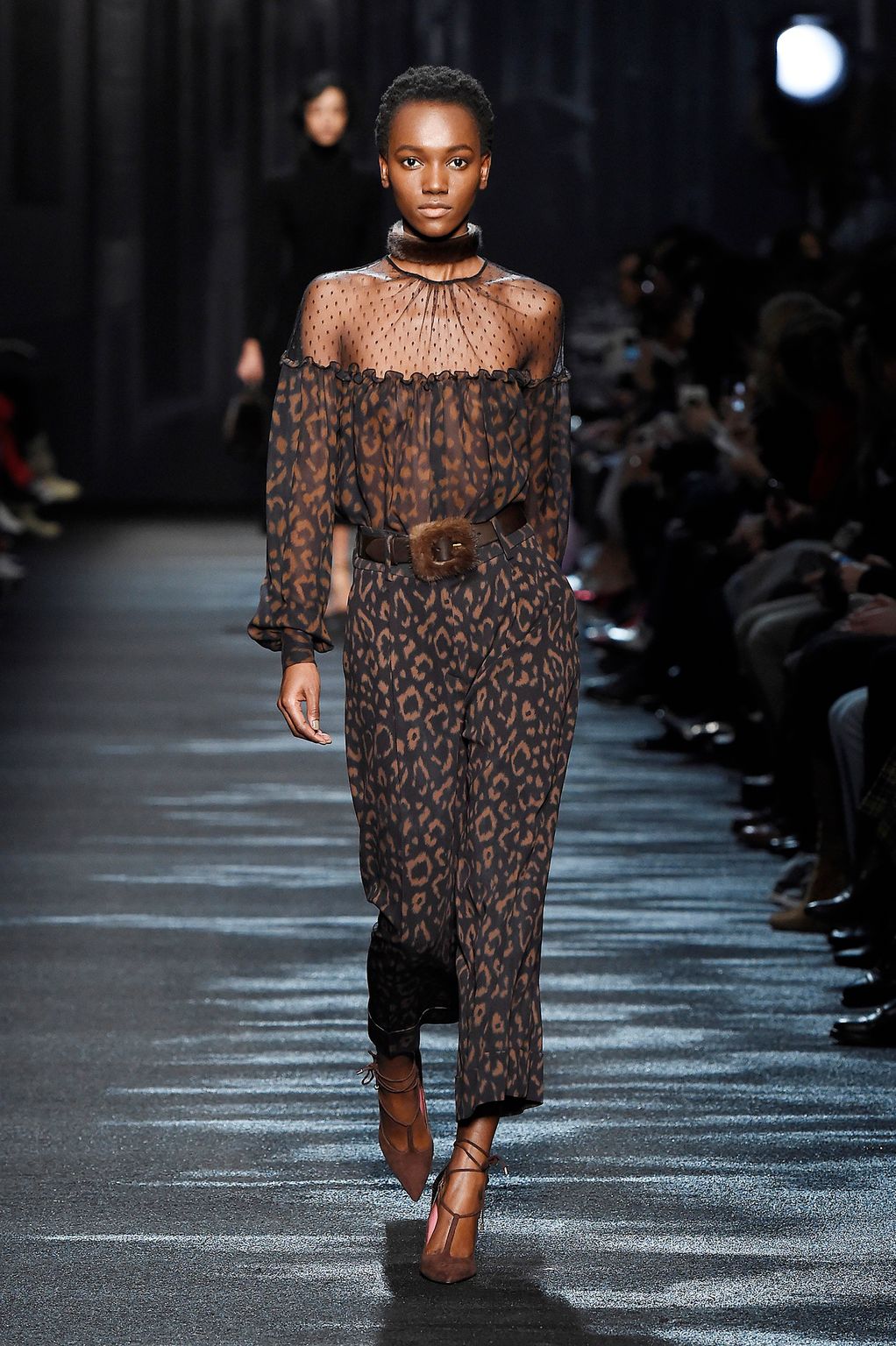 Fashion Week Milan Fall/Winter 2016 look 17 from the Blumarine collection womenswear