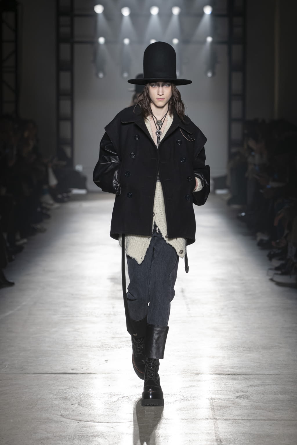 Fashion Week New York Fall/Winter 2020 look 17 from the R13 collection womenswear