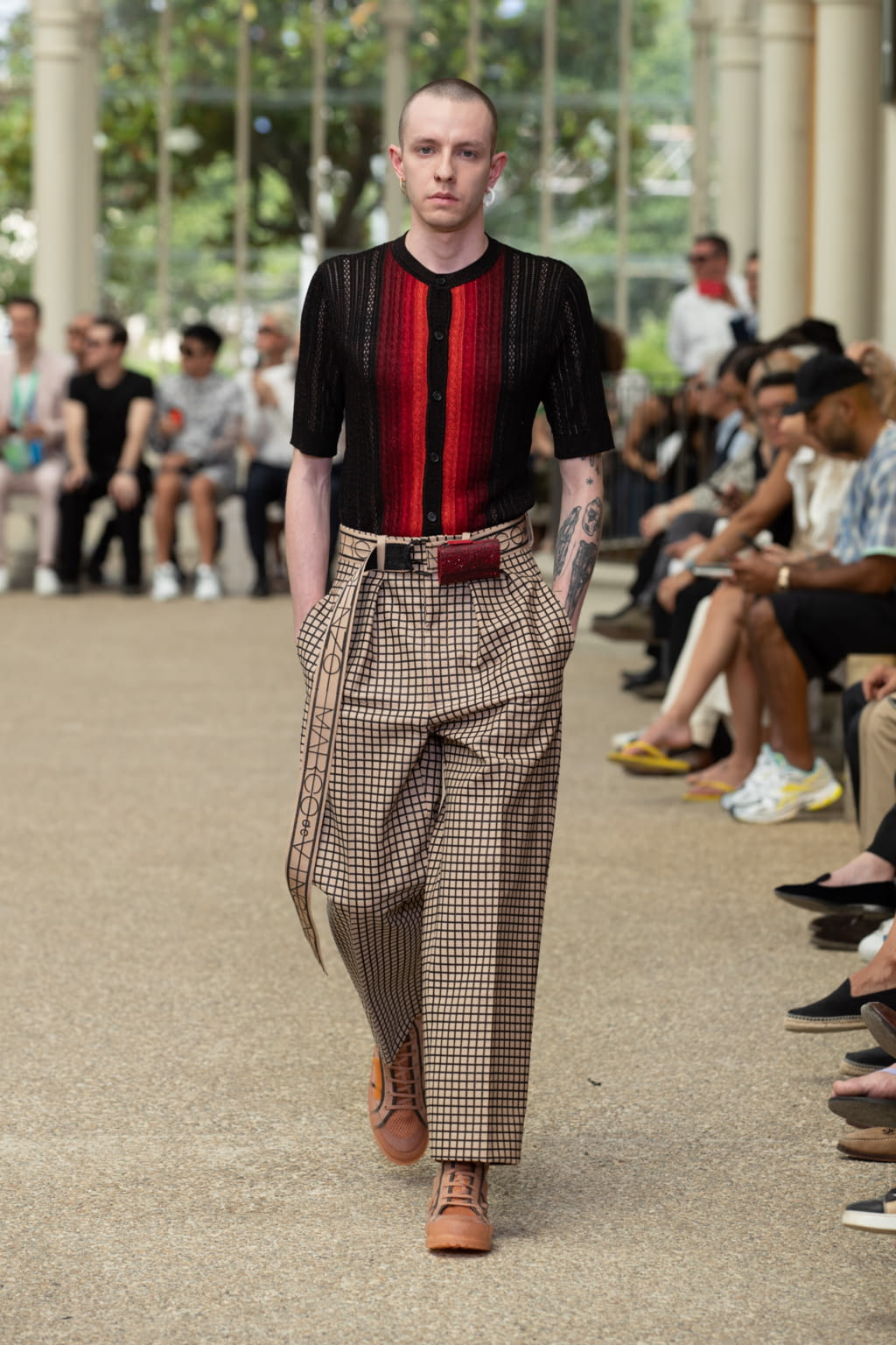 Fashion Week Florence Spring/Summer 2020 look 17 from the Marco de Vincenzo collection menswear