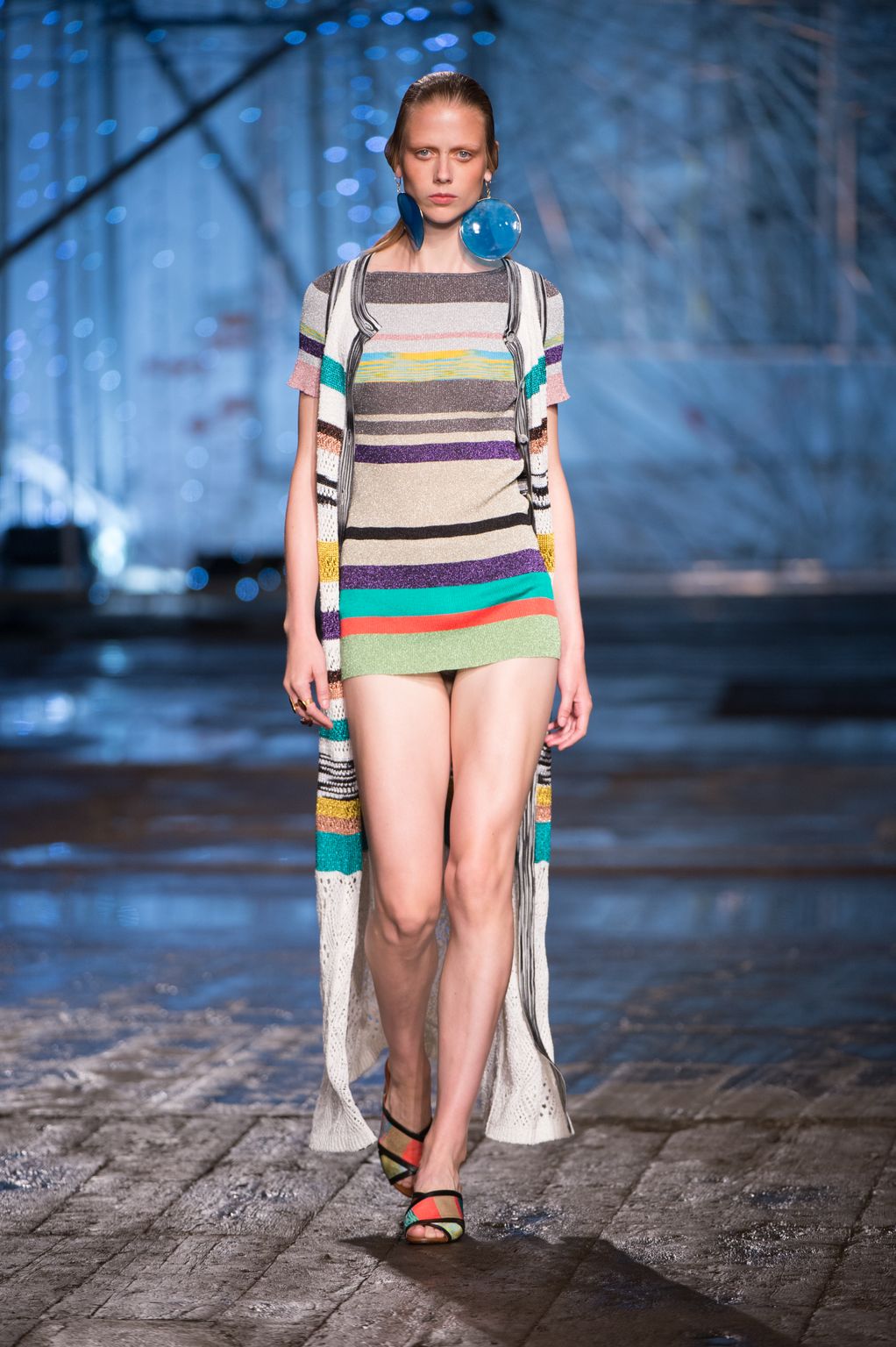 Fashion Week Milan Spring/Summer 2017 look 17 from the Missoni collection womenswear