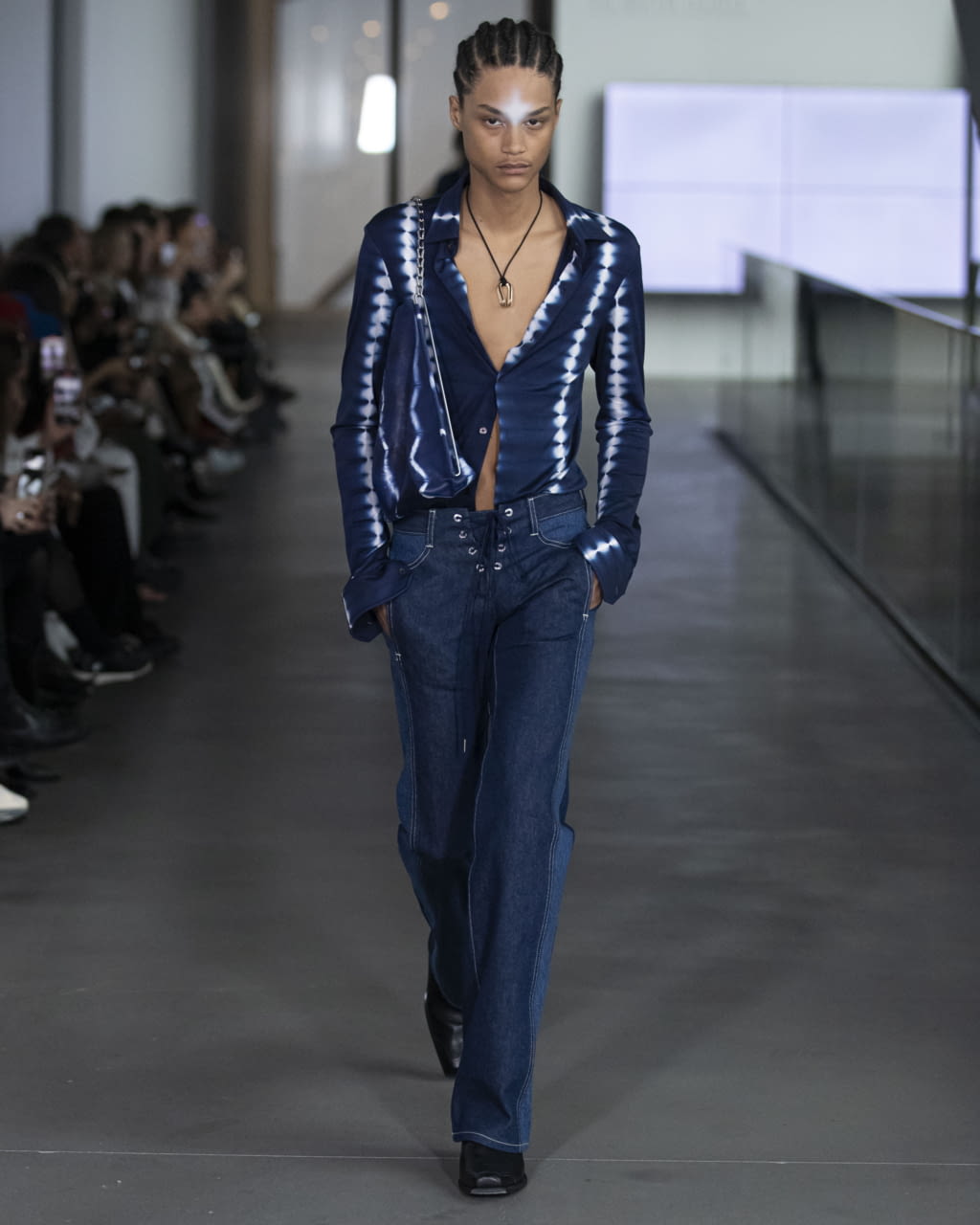 Fashion Week New York Fall/Winter 2020 look 17 de la collection Dion Lee womenswear