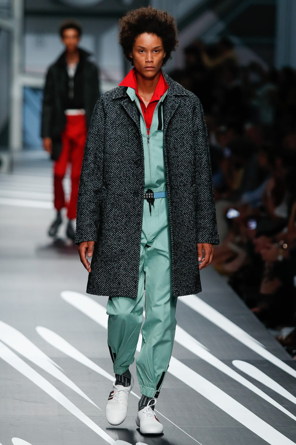 Fashion Week Milan Spring/Summer 2018 look 17 from the Prada collection 男装