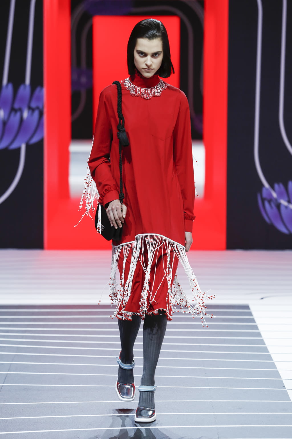 Fashion Week Milan Fall/Winter 2020 look 17 from the Prada collection womenswear
