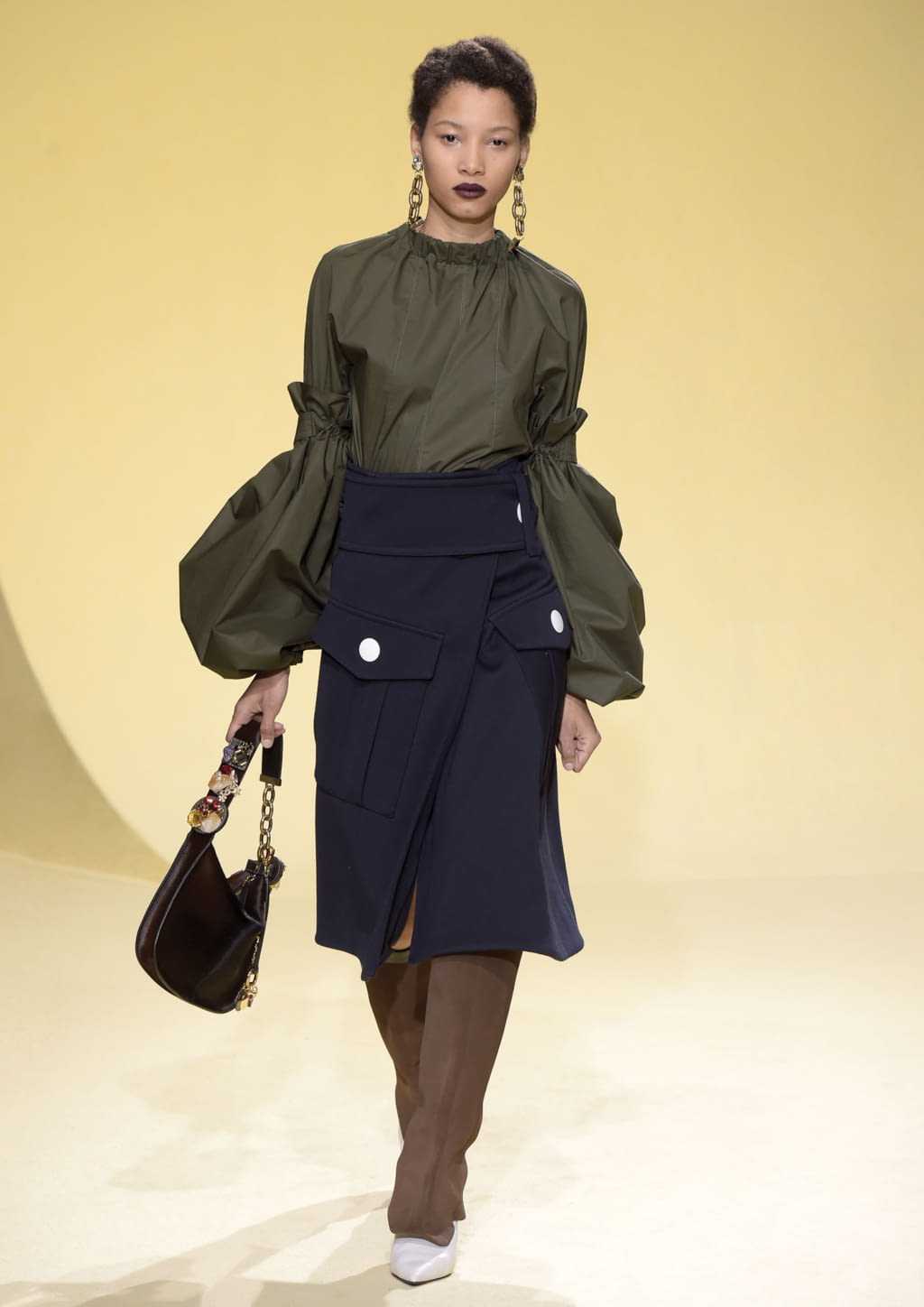 Fashion Week Milan Fall/Winter 2016 look 17 from the Marni collection 女装